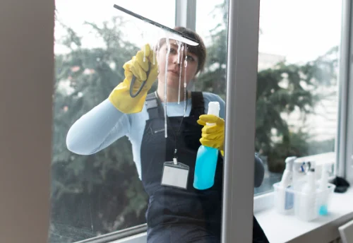 Nettoyage de vitres intérieures et extérieures à Ouagne